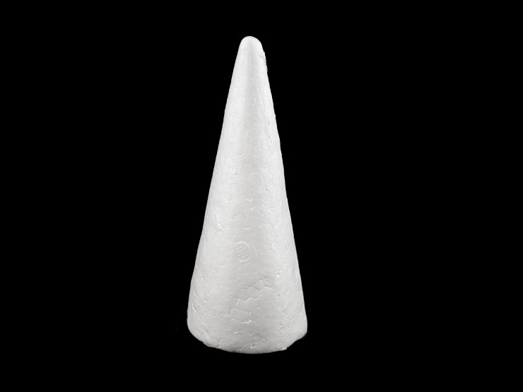 Kužel 6x15 cm polystyren