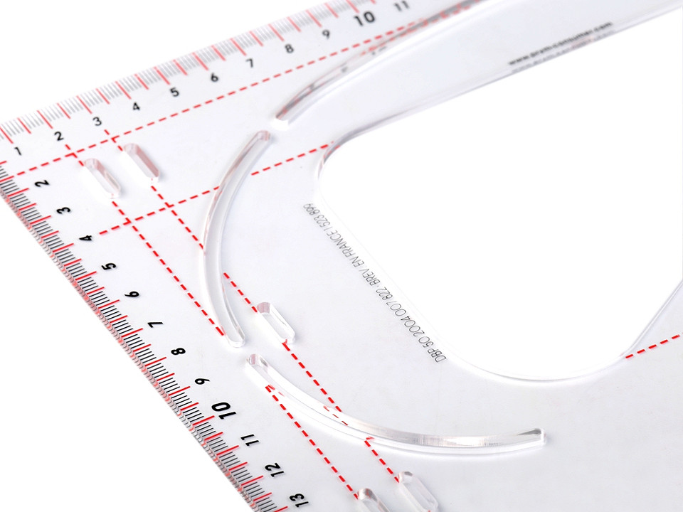 Dressmaker's Ruler Prym length 60 cm | STOKLASA Haberdashery and Fabrics