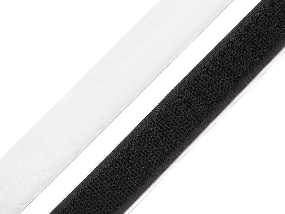 Bande Velcro 5 Mètres à Coudre - 20 Mm De Large - Beige Clair - Crochet Et Velours Inclus