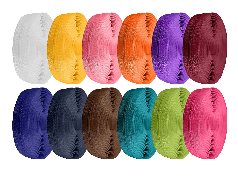 KGS - 20 Cerniere In Nylon Colorate Assortite Da 35,6 Cm Per Cucito E Fai Da Te