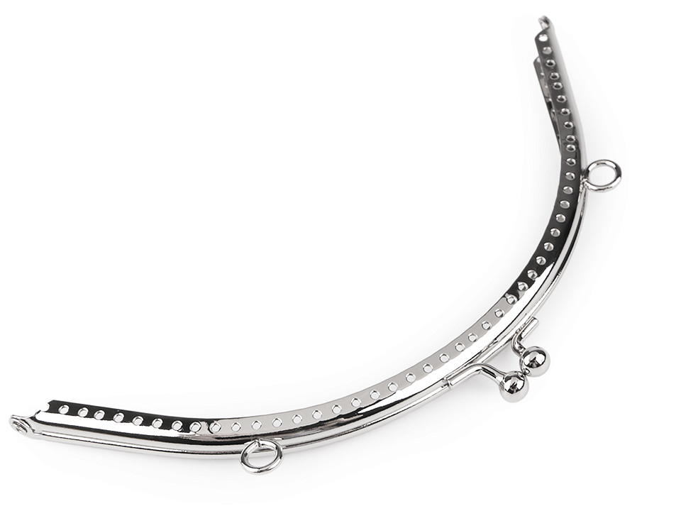 Biluer Cadre De Sac A Main En Metal,4PCS Fermoir De Porte Monnaie 20cm Cadre Fermoir