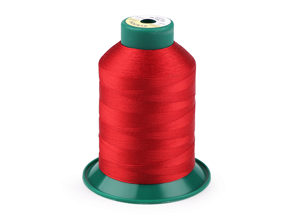 SEW TRENDS Kettengarn Mit Quasten – 9,1 M, 15,2 Cm Fransen, Rot, Für Nähen & Dekoration