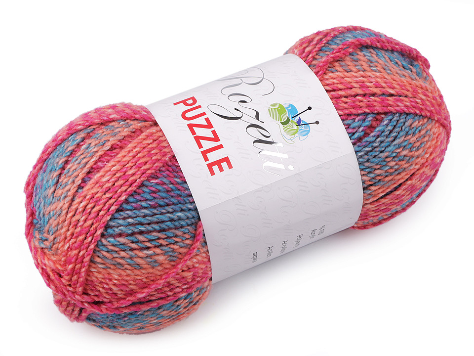 Rozetti Puzzle Yarn 200g Himalaya Hand Knitting Crochet Marble Effect Batik  Tie Dyeing Merino Wool Mink