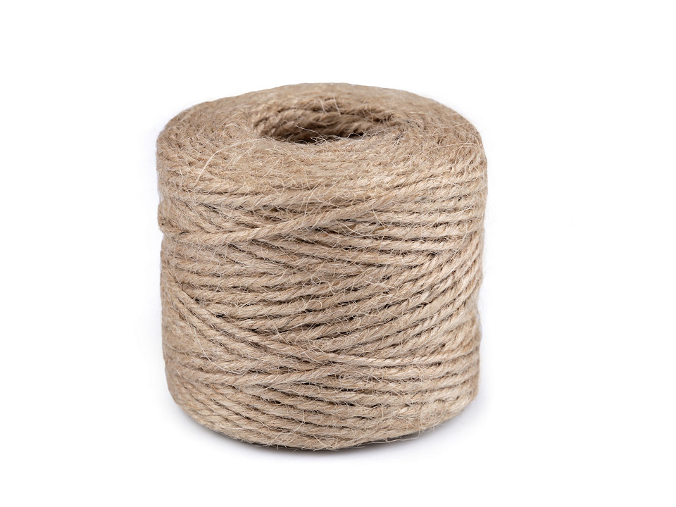 Jute Twine / String Ø2 mm  STOKLASA Haberdashery and Fabrics