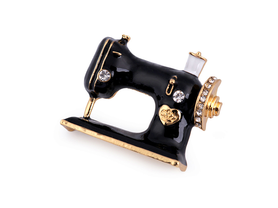 Broche Machine à coudre | Mercerie et Tissus STOKLASA