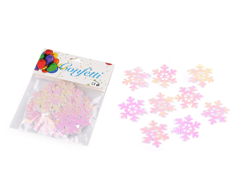 Confettis De Noël 100g - Pentagrammes, Flocons, Père Noël, Sapins Et Rennes Pour Décorations Festives