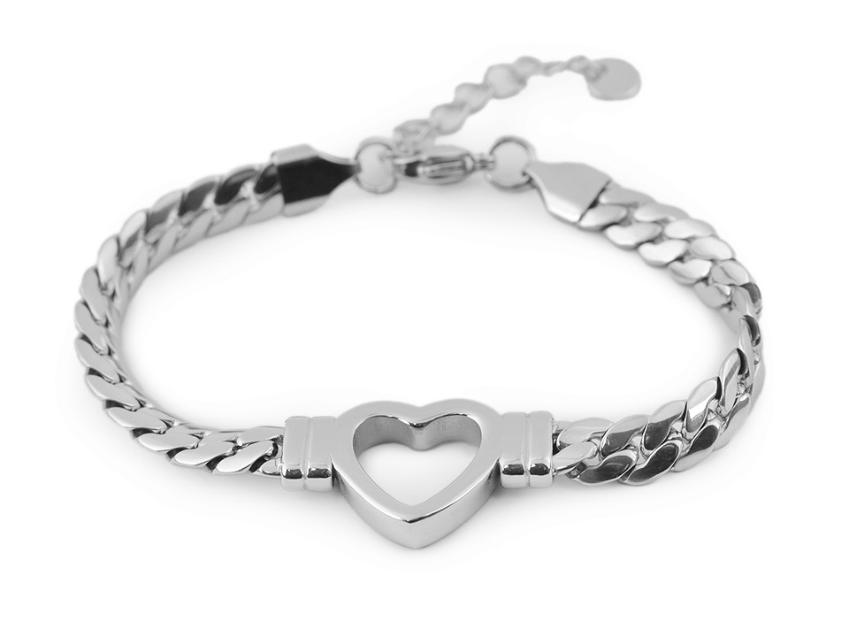 Kit resina per bracciale con cuore   per i tuoi hobby fai  da te