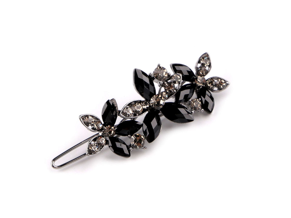 Donegal - Fermaglio Per Capelli, FA-5676, Marrone Chiaro - Foto 5