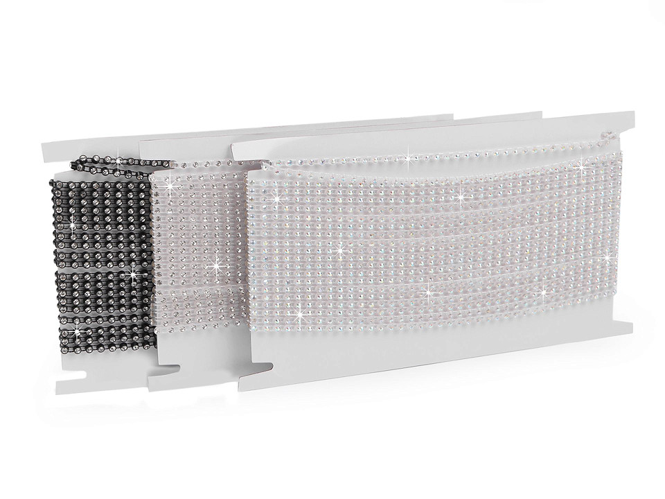 Chaîne Strass Pour Décorations - Mariage, Anniversaire, Couture, Artisanat - Rouleau à Découper - 8
