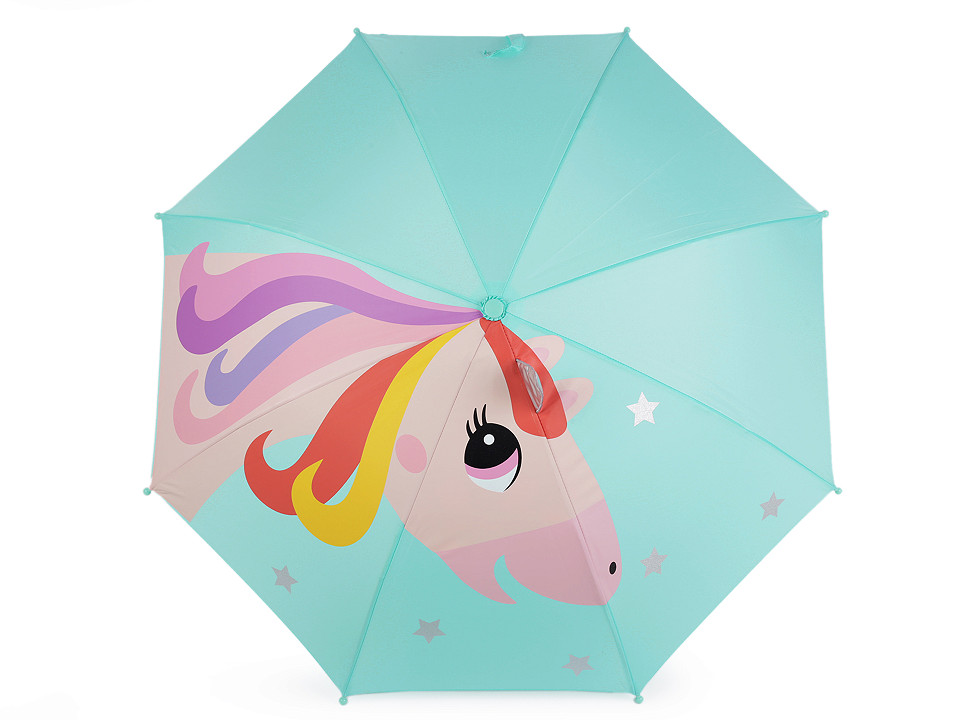 Parapluie Enfant Dinosaure - Manuel, 73 Cm Ouvert - Léger, Résistant, Sécurité Bouts Arrondis - Cadeau Anniversaire école