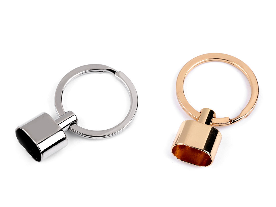 Metal Cord End with Jump Ring 8x14 cm STOKLASA Haberdashery and Fabrics