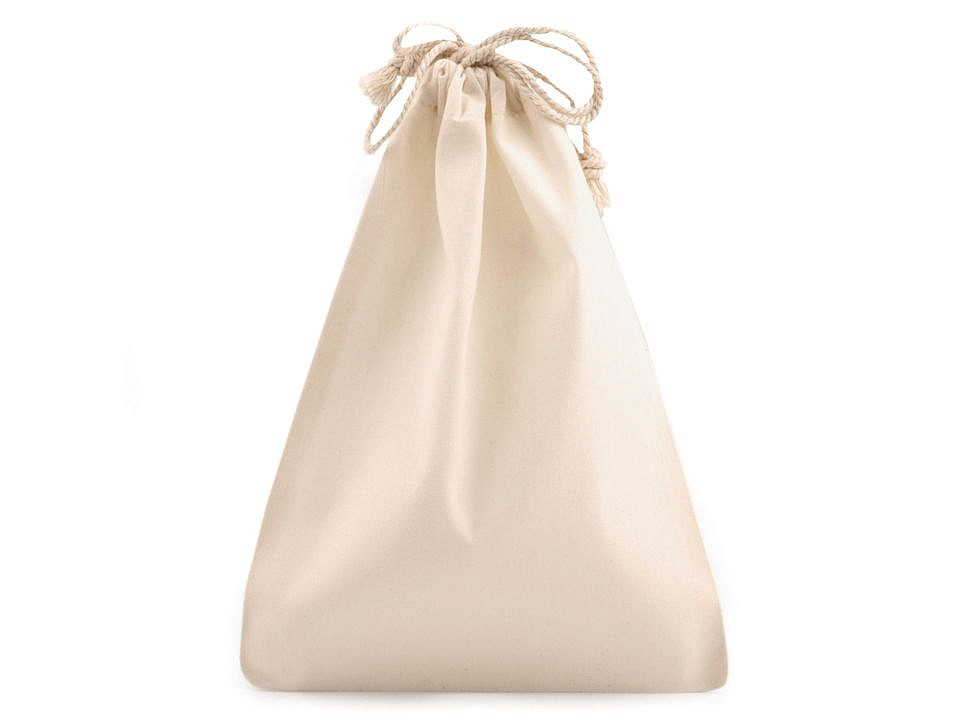 Acheter Pochette en tissu de coton et de lin, sac à cordon