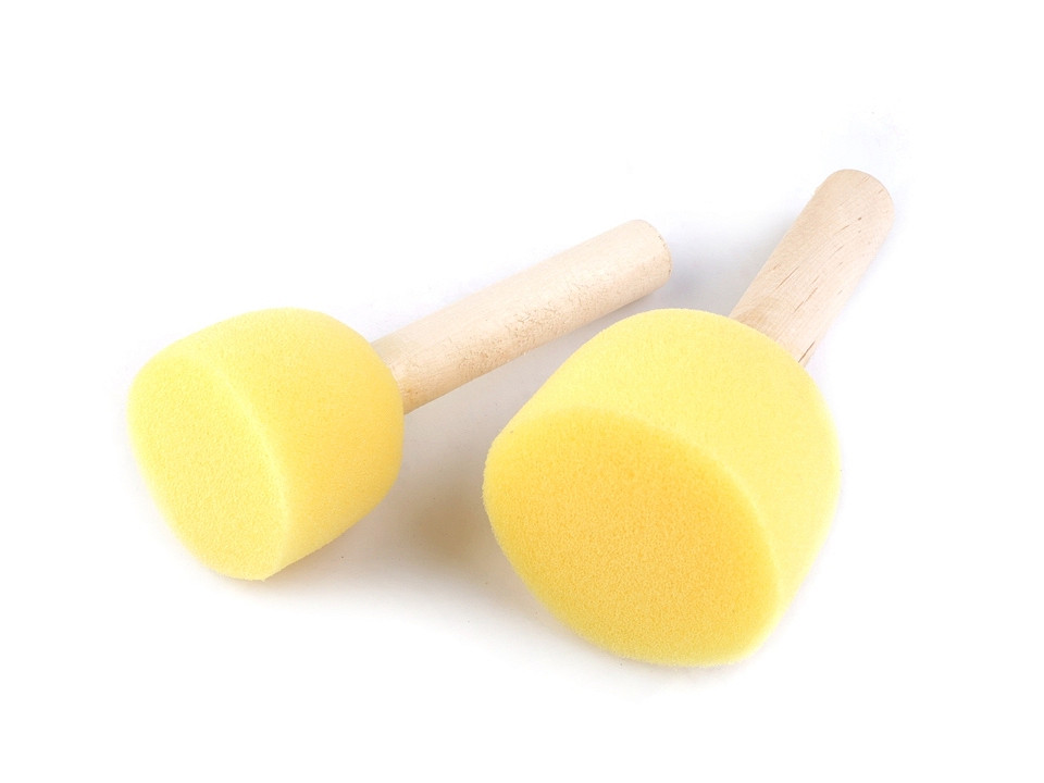 Foam Stencil Brush set of 5 pcs STOKLASA Haberdashery