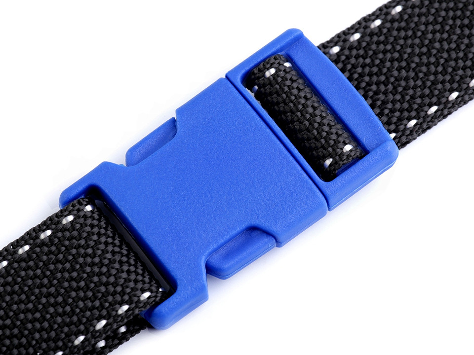 Lot De 3 Boucles à Déclenchement Latéral (side Release) En Plastique Noir - Pour Sangle 1,5 Cm