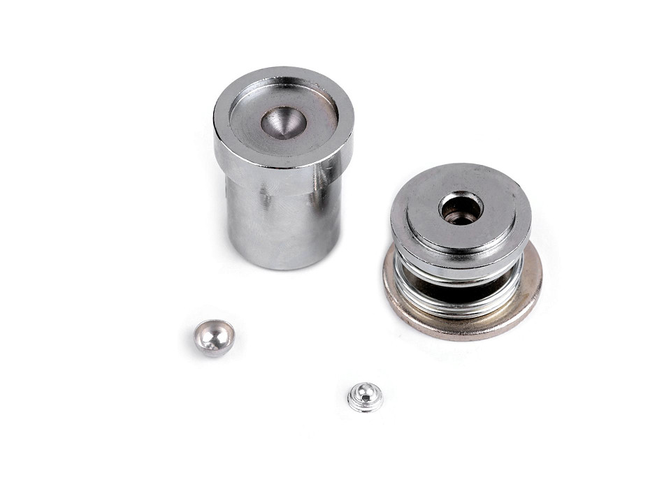 Moule à Bouton En Tissu : Outil Métal Pour Couture DIY - Compatible Presse Manuelle - Pour Vêtements Et Accessoires - 5