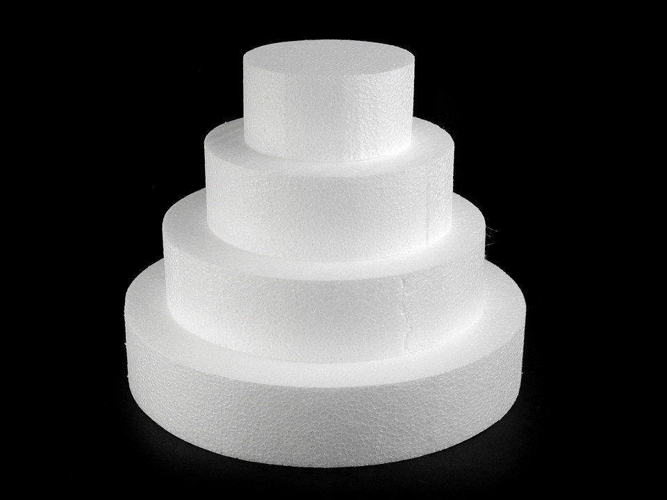 DIY Styrofoam Cake Forms Ø15 cm STOKLASA Haberdashery