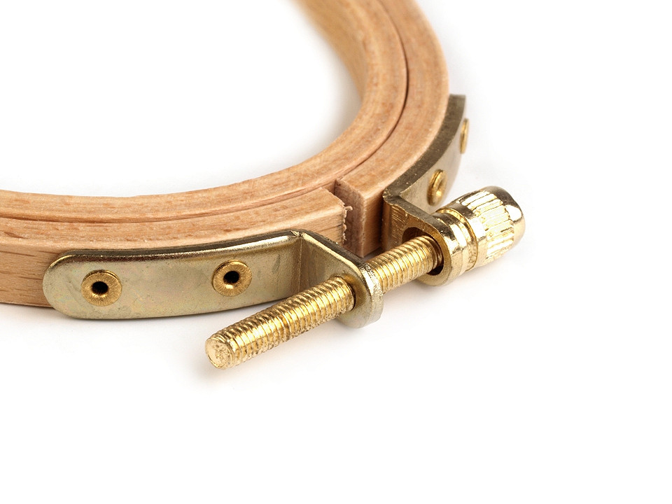 Cerceau à Broder Rond En Bois - Diamètre 15 Pouces (38 Cm) Ou Plus - Neuf, Pour Travaux Manuels