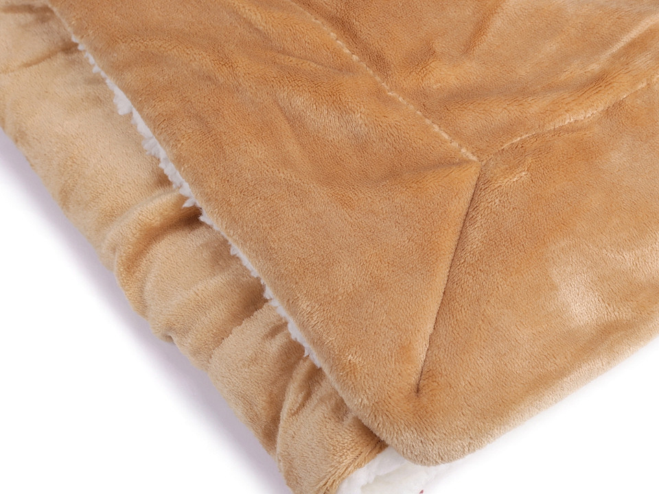 Tirrinia Couverture d'extérieur imperméable avec doublure Sherpa – Coupe- vent – Triple couches – Chaude, confortable, pliable – Pour camping, stade, sport, pique-nique, herbe – Couverture d'urgence en