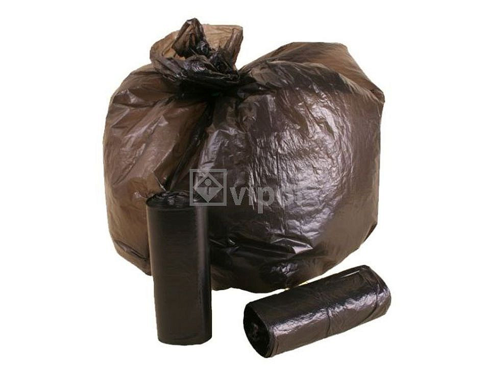 50 sacs poubelles 60 Litres 58 x 74 cm PEBD 20µ sans lien de fermeture -  256060 - Beast