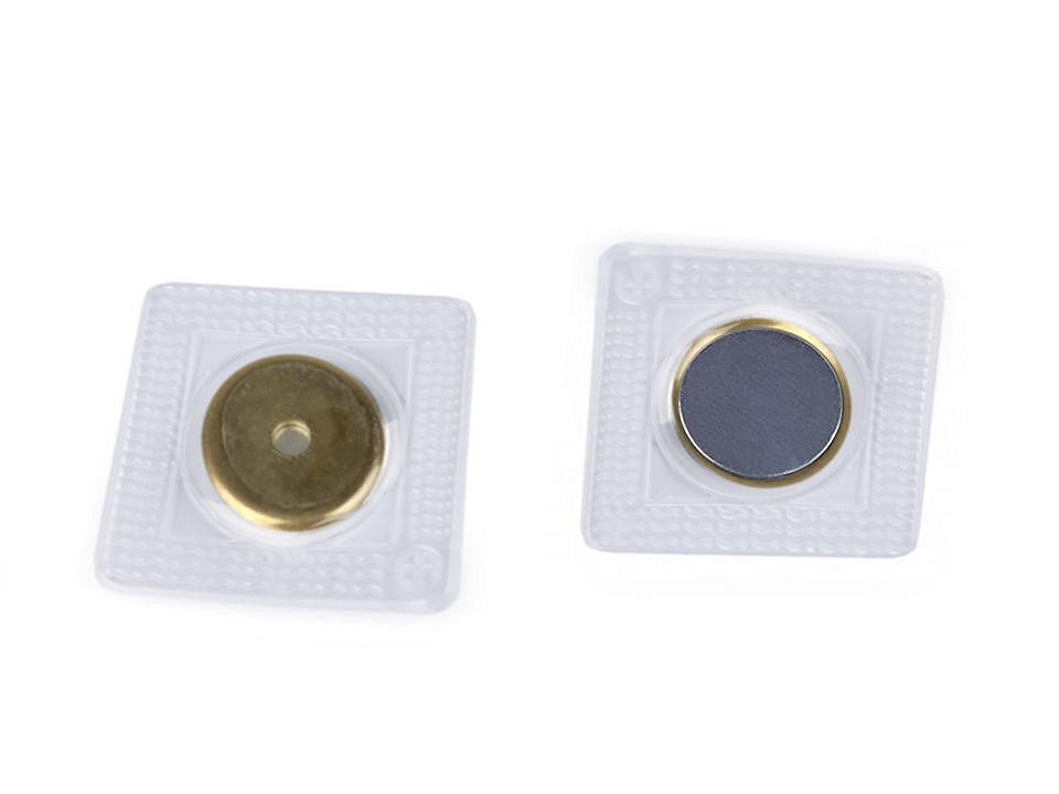 Botones magnéticos invisibles impermeables de PVC, bolsa de cierre