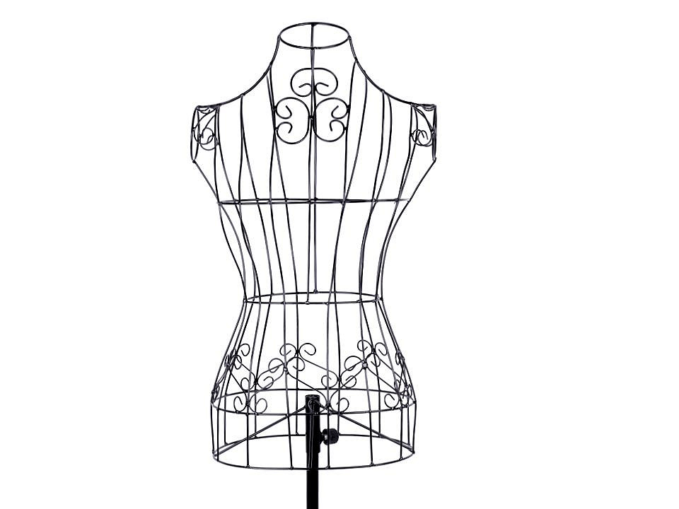 Metal Wire Display Mannequin Torso | STOKLASA Haberdashery and Fabrics