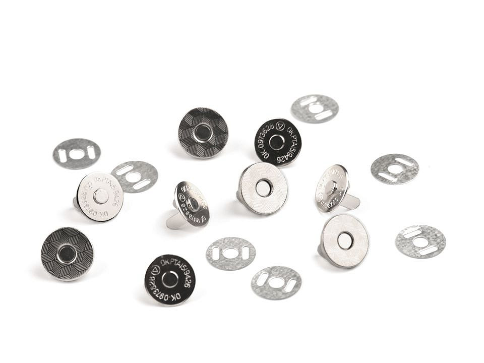 Snap Fasteners Ø14 mm thin STOKLASA Haberdashery and Fabrics