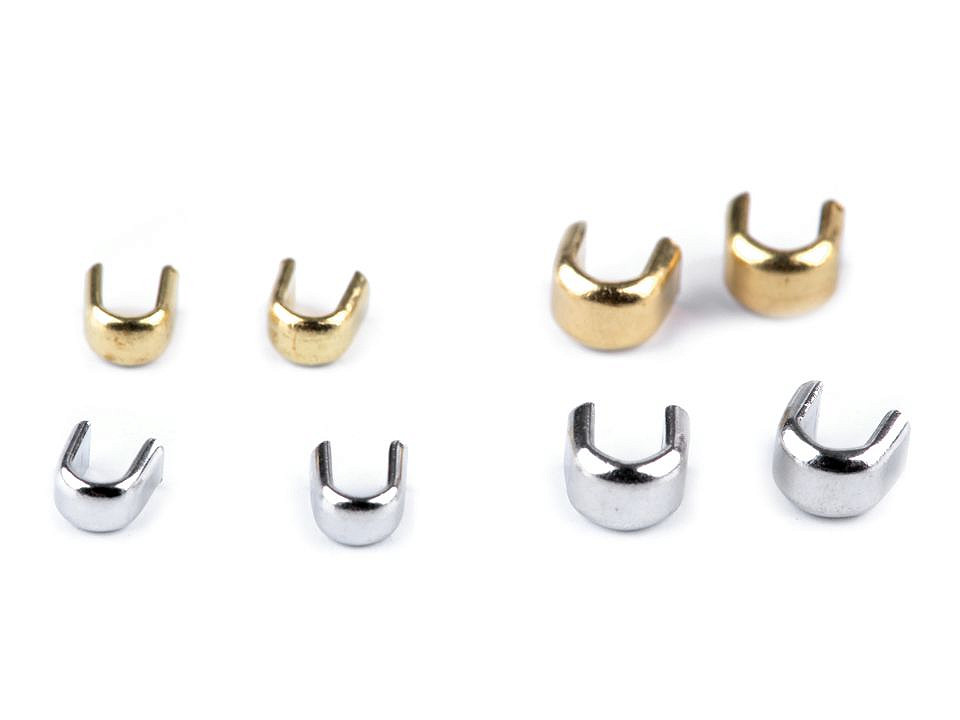 Butée supérieure de fermeture Éclair, 3 mm, 5 mm Mercerie