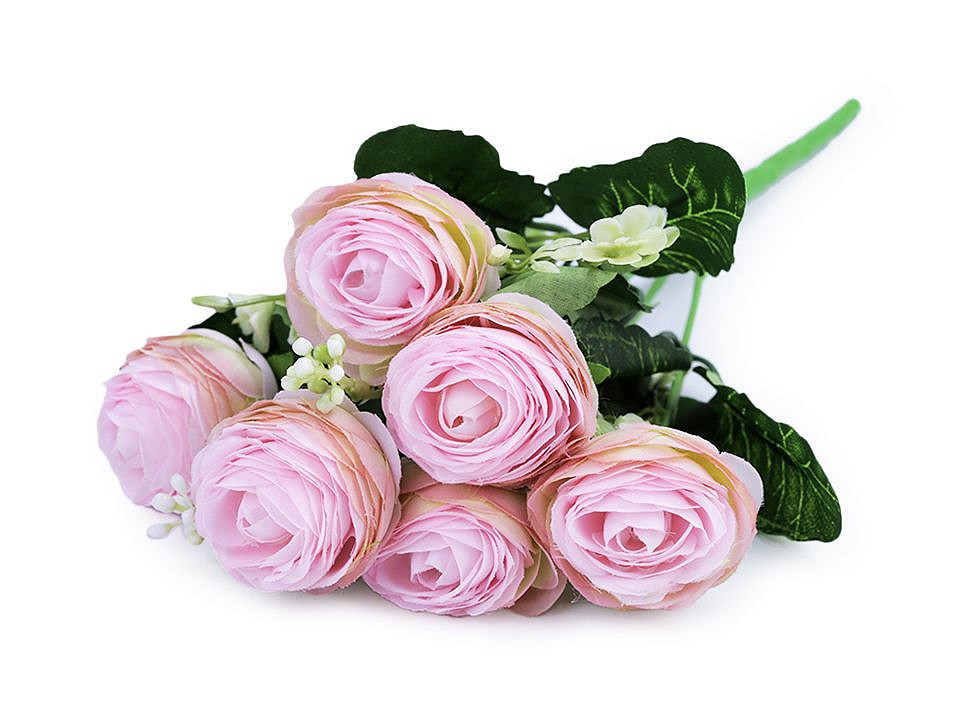 Bouquet de renoncule artificielle | Mercerie et Tissus STOKLASA