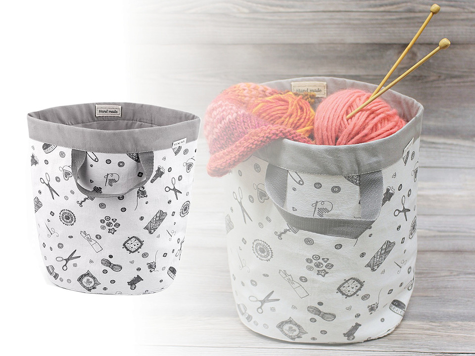 Sac De Rangement Pour Fils à Tricoter - Tissu Oxford 600D, Fermeture éclair, Poignée Antidérapante - Portable Et Organisé - 3