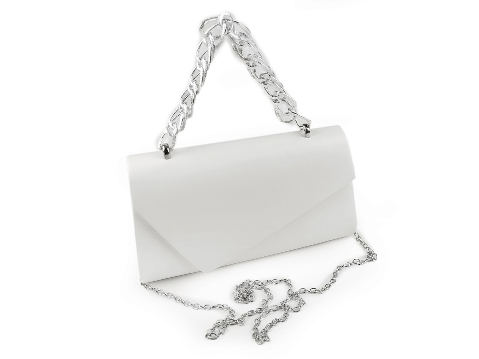 MAODA Pochette da sera con strass Borsa fatta a mano con anello da