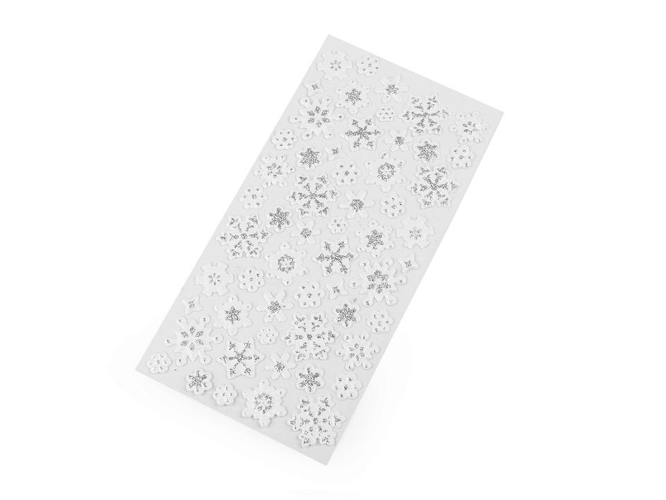 Aufkleber aus Papier Sterne  STOKLASA Textilkurzwaren und Stoffe