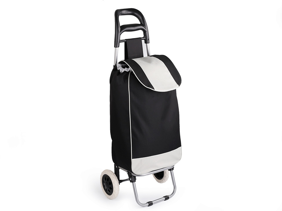 Sac à Roulettes Pliable 2 En 1 - Caddie De Courses Portable, 350g, Tissu Résistant, Roues Flexibles, Pour Shopping, Marché, Voyage - 2