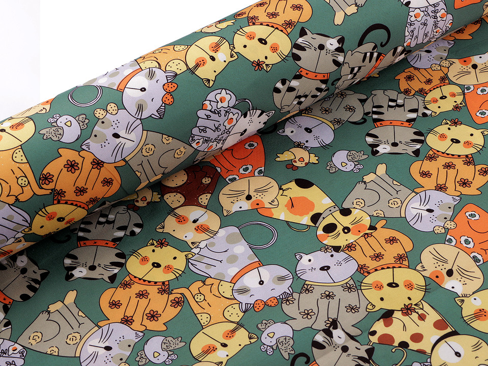 Tissu Coton 100% Pattes De Chat/Chien - Coupon 50x80cm - Neuf, Oeko-Tex, France