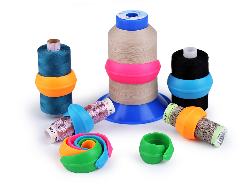 Anti-untangling silicone thread holder | STOKLASA Haberdashery and Fabrics