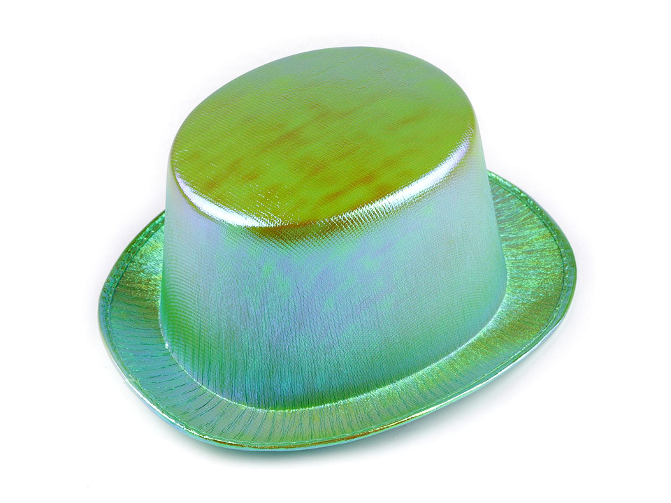 Cappello da carnevale cilindro metallico