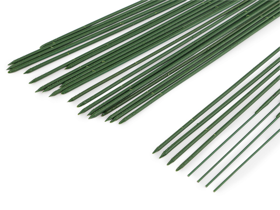 Floristický plastový stonek / drát délka 30 cm (30 ks)